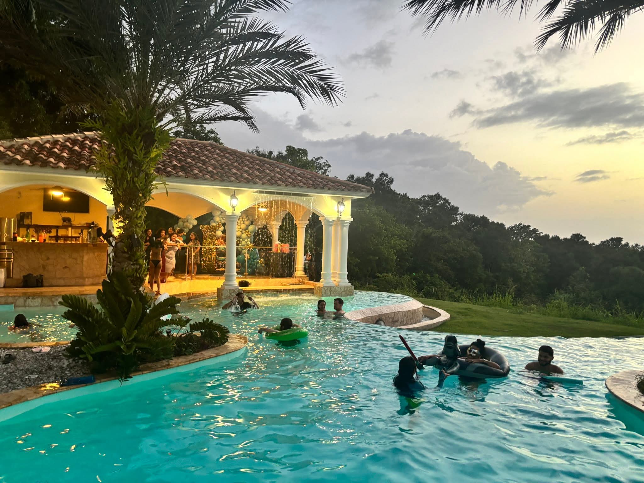 Covered pavilion and event space